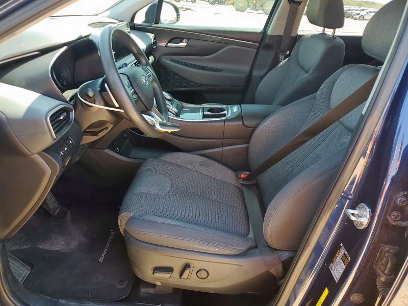 5NMS24AJ0NH436078 - 2022 HYUNDAI SANTA FE SEL BLUE photo 7