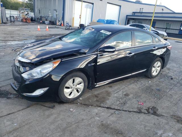 KMHEC4A49EA114209 - 2014 HYUNDAI SONATA HYBRID BLACK photo 1