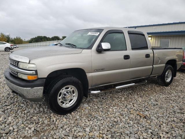 1GCGK13U82F125275 - 2002 CHEVROLET SILVERADO K1500 HEAVY DUTY GRAY photo 1