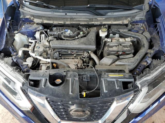JN8AT2MT1JW460797 - 2018 NISSAN ROGUE S BLUE photo 12