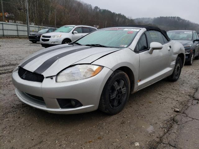 4A3AL25F19E013437 - 2009 MITSUBISHI ECLIPSE SPYDER GS SILVER photo 2