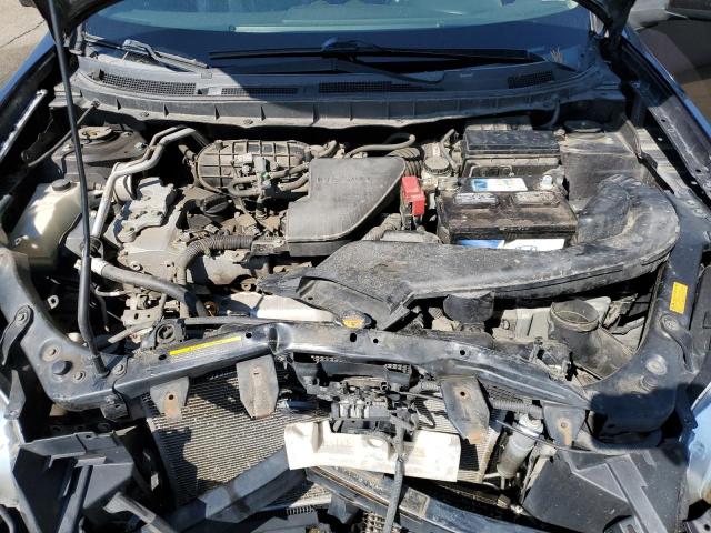JN8AS5MV6DW104484 - 2013 NISSAN ROGUE S BLACK photo 12