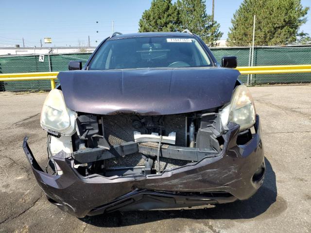 JN8AS5MV6DW104484 - 2013 NISSAN ROGUE S BLACK photo 5