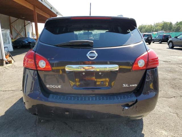 JN8AS5MV6DW104484 - 2013 NISSAN ROGUE S BLACK photo 6