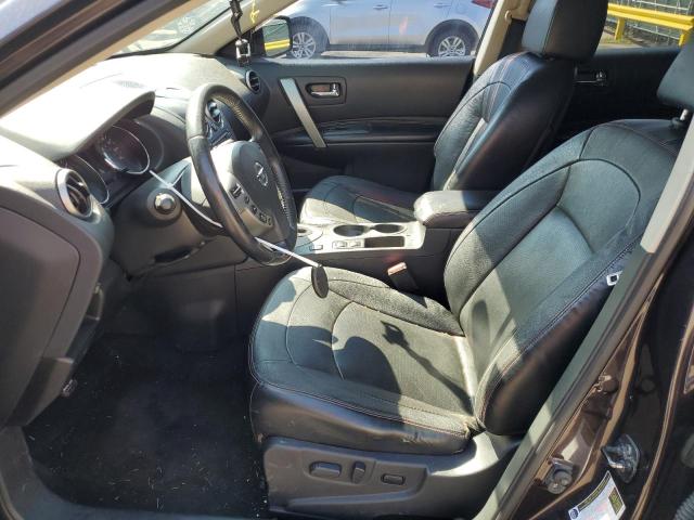 JN8AS5MV6DW104484 - 2013 NISSAN ROGUE S BLACK photo 7