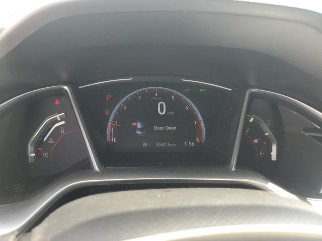 19XFC2F88KE026673 - 2019 HONDA CIVIC SPORT თეთრი ფოტო 9