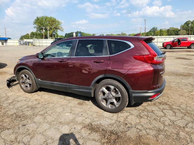 7FARW1H53KE027424 - 2019 HONDA CR-V EX მუქწითელი ფოტო 2