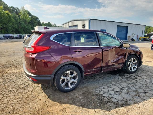 7FARW1H53KE027424 - 2019 HONDA CR-V EX მუქწითელი ფოტო 3