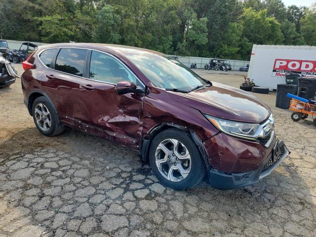 7FARW1H53KE027424 - 2019 HONDA CR-V EX მუქწითელი ფოტო 4