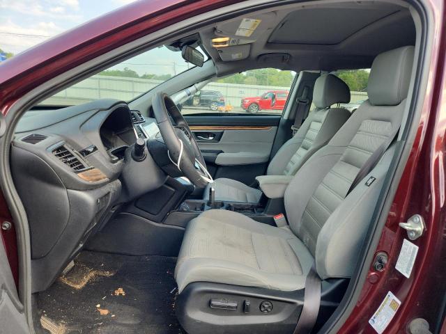 7FARW1H53KE027424 - 2019 HONDA CR-V EX მუქწითელი ფოტო 7