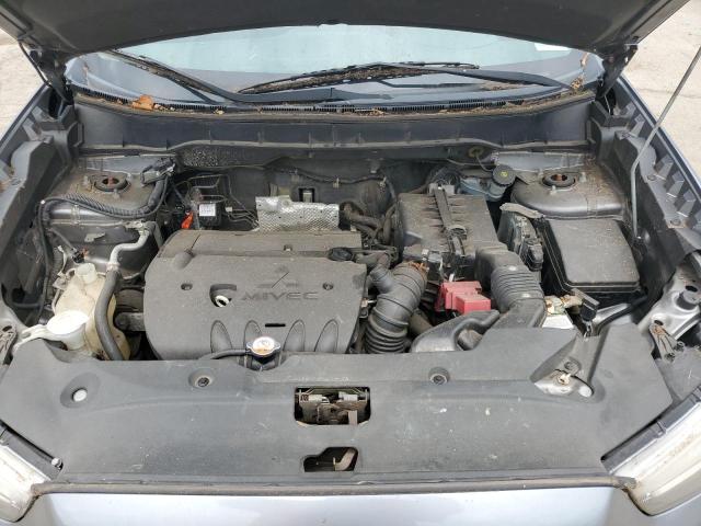 4A4AR3AU6DE020641 - 2013 MITSUBISHI OUTLANDER ES SILVER photo 12