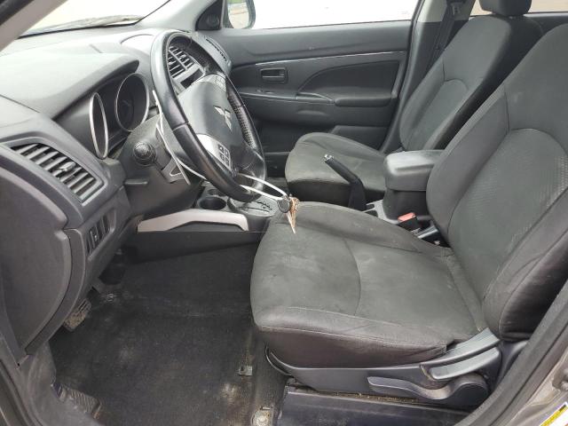 4A4AR3AU6DE020641 - 2013 MITSUBISHI OUTLANDER ES SILVER photo 7