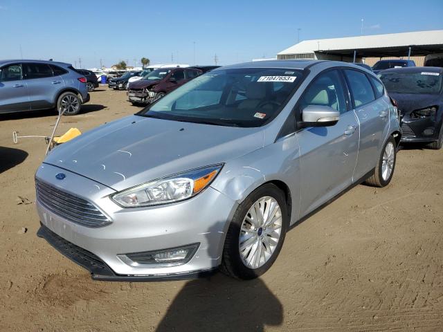 1FADP3N2XHL272726 - 2017 FORD FOCUS TITANIUM SILVER photo 1