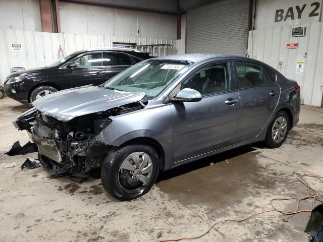 3KPA24ABXKE226692 - 2019 KIA RIO S GRAY photo 1