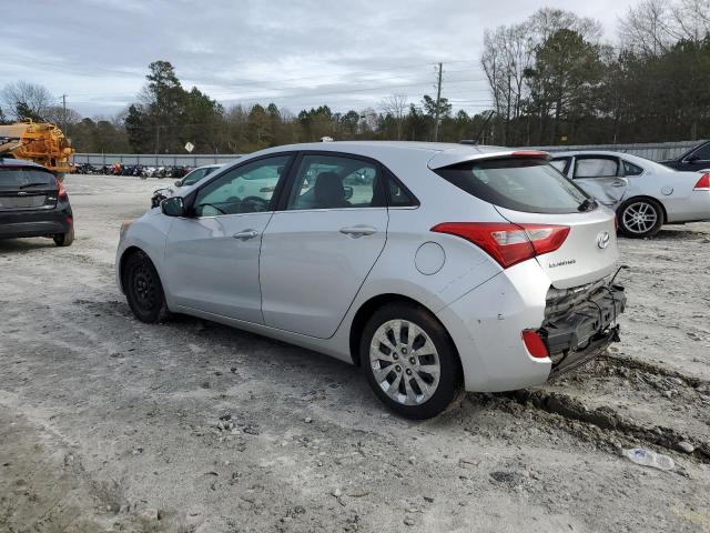 KMHD35LH9HU376610 - 2017 HYUNDAI ELANTRA GT SILVER photo 2