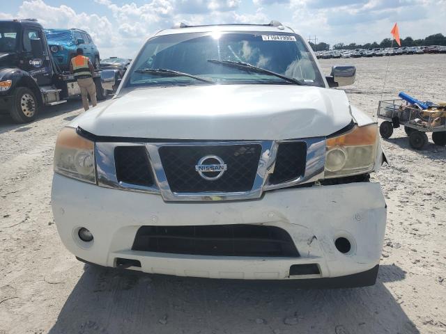 5N1BA0NF4EN604353 - 2014 NISSAN ARMADA PLATINUM თეთრი ფოტო 5
