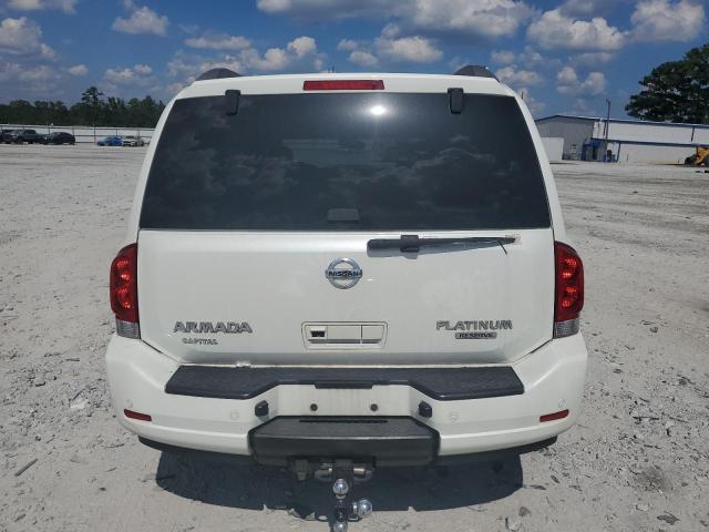 5N1BA0NF4EN604353 - 2014 NISSAN ARMADA PLATINUM თეთრი ფოტო 6