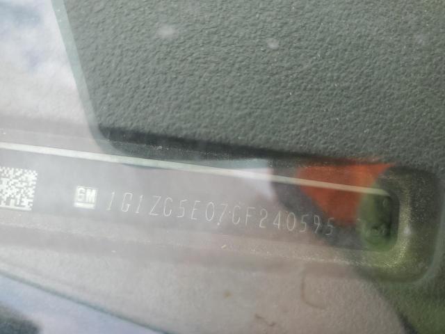 1G1ZC5E07CF240595 - 2012 CHEVROLET MALIBU 1LT CREAM photo 12