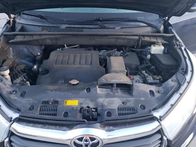 5TDKKRFH4GS181146 - 2016 TOYOTA HIGHLANDER XLE BLUE photo 11