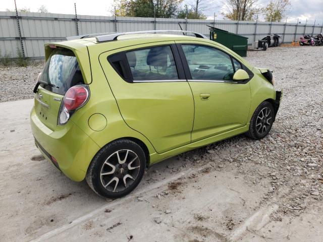 KL8CF6S9XDC561247 - 2013 CHEVROLET SPARK 2LT GREEN photo 3