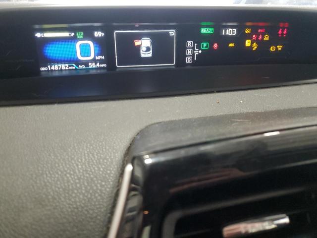 JTDKARFP9H3045009 - 2017 TOYOTA PRIUS PRIM ნაცრისფერი ფოტო 9