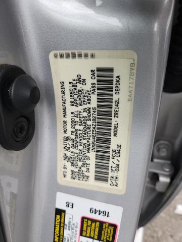 1NXBU4EE5AZ182745 - 2010 TOYOTA COROLLA BASE Gümüş foto 12