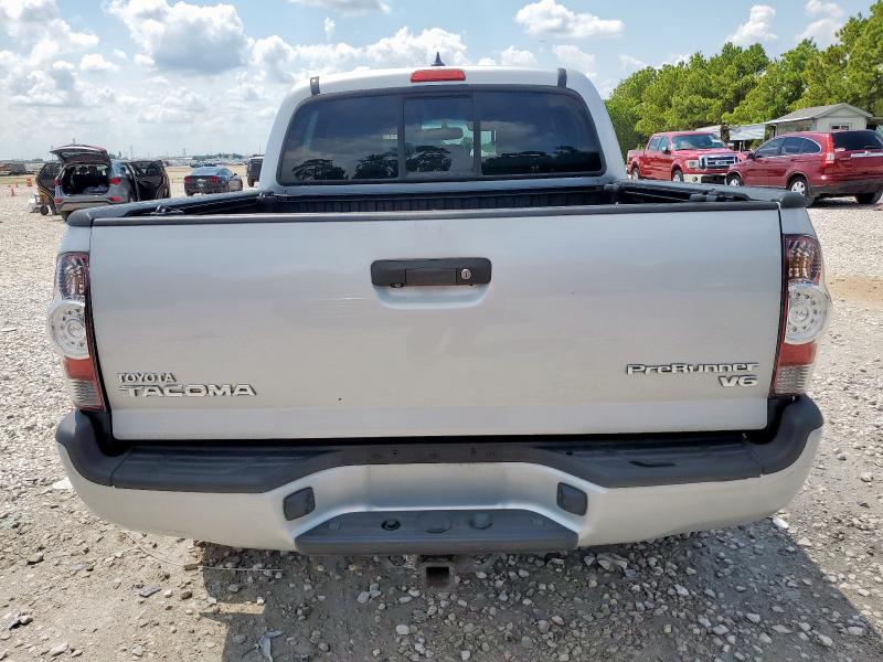 3TMJU4GN4CM127448 - 2012 TOYOTA TACOMA DOUBLE CAB PRERUNNER SILVER photo 6