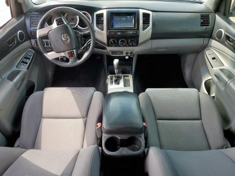 3TMJU4GN4CM127448 - 2012 TOYOTA TACOMA DOUBLE CAB PRERUNNER SILVER photo 8