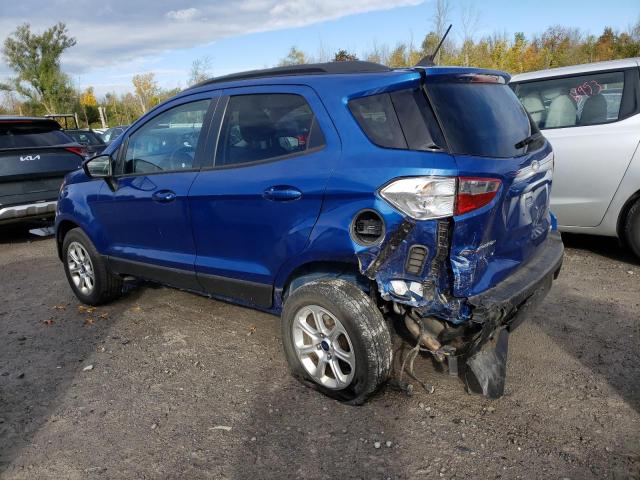 MAJ6S3GL6LC355074 - 2020 FORD ECOSPORT SE BLUE photo 2