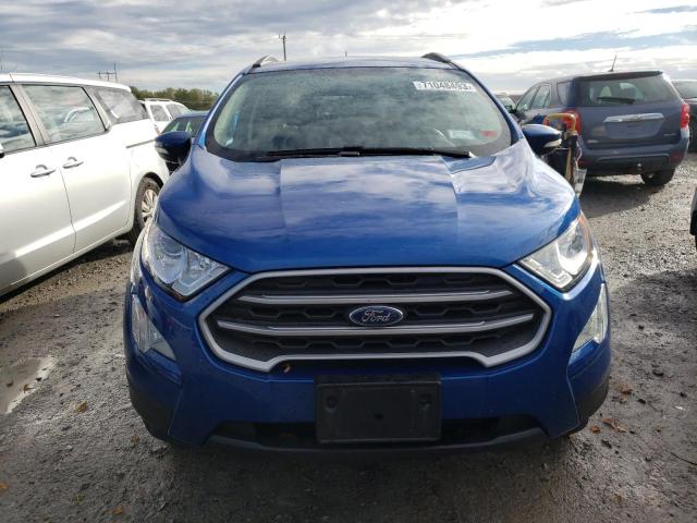 MAJ6S3GL6LC355074 - 2020 FORD ECOSPORT SE BLUE photo 5