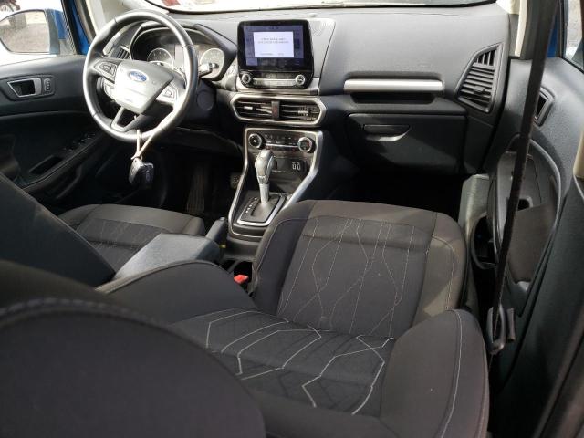 MAJ6S3GL6LC355074 - 2020 FORD ECOSPORT SE BLUE photo 8