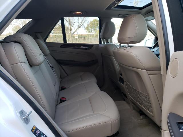 4JGDA5HB4EA372648 - 2014 MERCEDES-BENZ ML 350 4MATIC WHITE photo 10