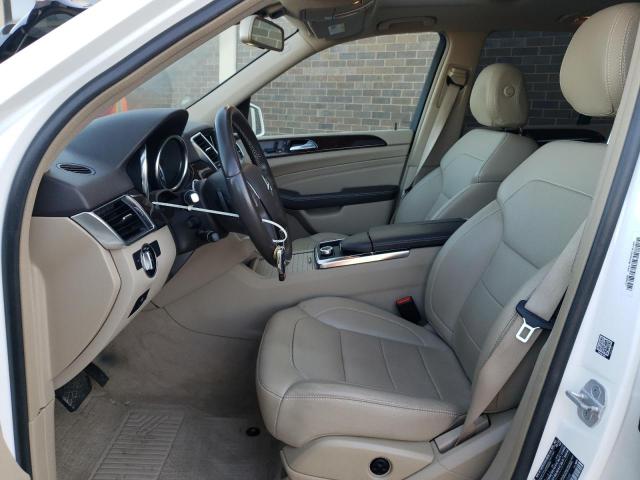 4JGDA5HB4EA372648 - 2014 MERCEDES-BENZ ML 350 4MATIC WHITE photo 7