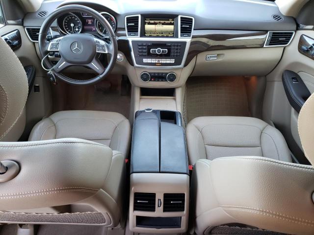 4JGDA5HB4EA372648 - 2014 MERCEDES-BENZ ML 350 4MATIC WHITE photo 8