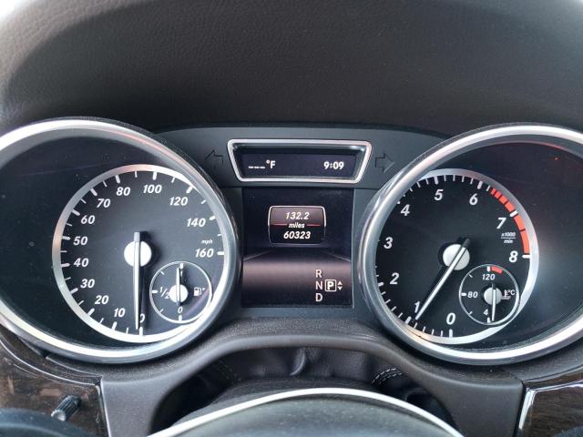 4JGDA5HB4EA372648 - 2014 MERCEDES-BENZ ML 350 4MATIC WHITE photo 9