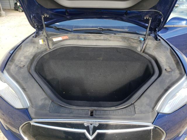 5YJSA1E24FF104815 - 2015 TESLA MODEL S أزرق صورة 11
