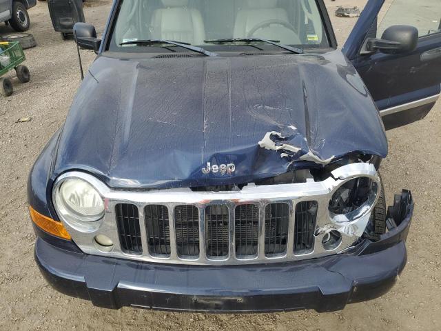 1J4GL58K66W258290 - 2006 JEEP LIBERTY LIMITED BLUE photo 12