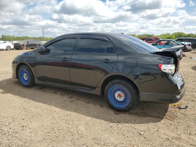 1NXBU4EE5AZ170563 - 2010 TOYOTA COROLLA BASE Սև լուսանկար 2