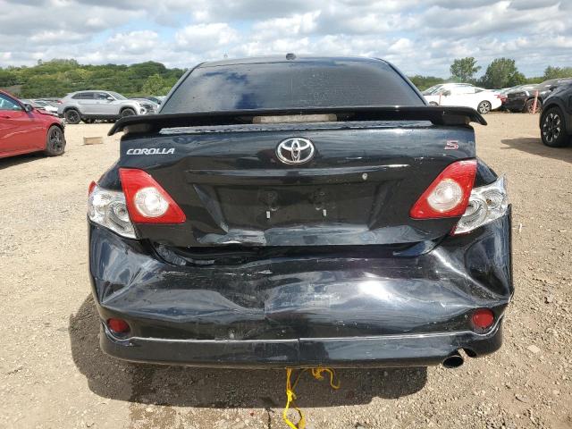 1NXBU4EE5AZ170563 - 2010 TOYOTA COROLLA BASE Սև լուսանկար 6