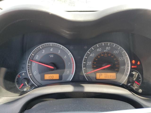 1NXBU4EE5AZ170563 - 2010 TOYOTA COROLLA BASE Սև լուսանկար 9