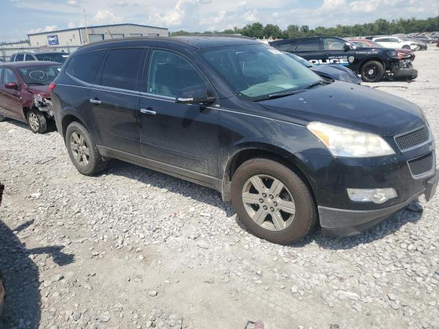 1GNKVGED5BJ137437 - 2011 CHEVROLET TRAVERSE LT BLACK photo 4