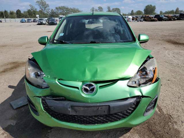 JM1DE1HY8B0130467 - 2011 MAZDA MAZDA2 GREEN photo 5