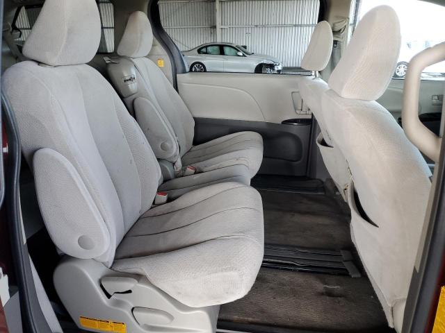 5TDKK3DC9DS353462 - 2013 TOYOTA SIENNA LE 勃艮第红 照片 11