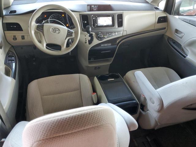 5TDKK3DC9DS353462 - 2013 TOYOTA SIENNA LE 勃艮第红 照片 8