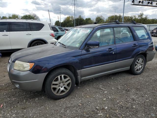 JF1SG67696H710953 - 2006 SUBARU FORESTER 2.5X LL BEAN BLUE photo 1