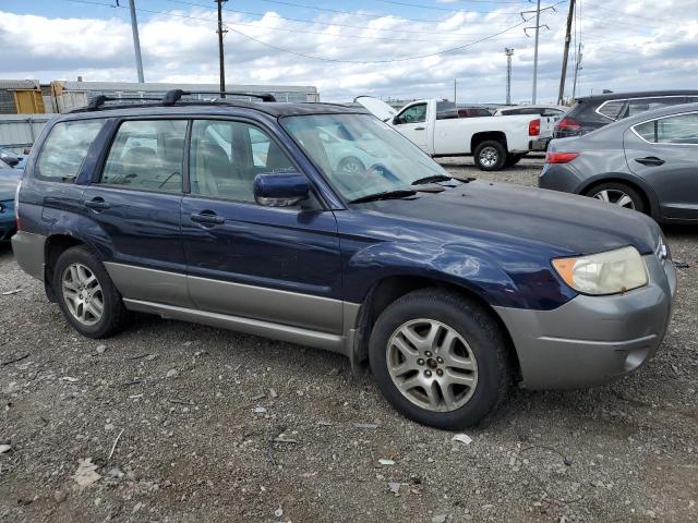 JF1SG67696H710953 - 2006 SUBARU FORESTER 2.5X LL BEAN BLUE photo 4