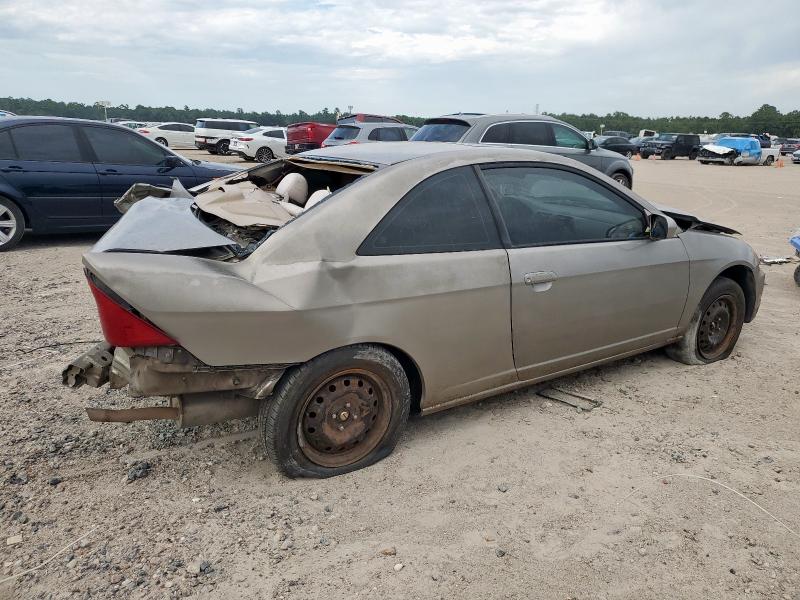 1HGEM229X3L044870 - 2003 HONDA CIVIC EX BEIGE photo 3