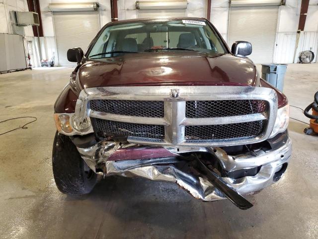 1D7HU18N75S334900 - 2005 DODGE RAM 1500 ST MAROON photo 5