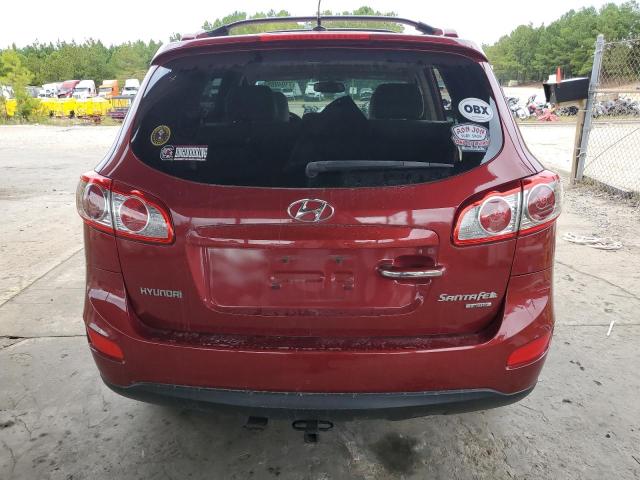 5XYZK4AGXBG065150 - 2011 HYUNDAI SANTA FE LIMITED BURGUNDY photo 6