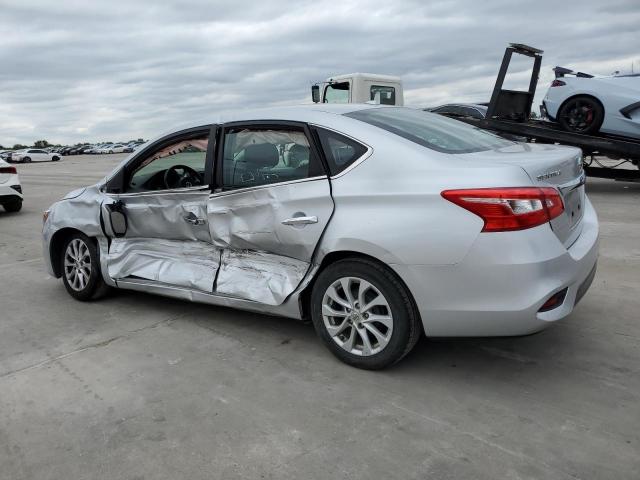 3N1AB7AP1KY354754 - 2019 NISSAN SENTRA S SILVER photo 2